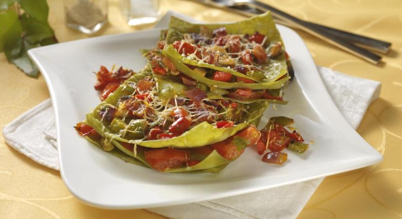 Vegetáriánus ételek: nagy kedvenc a paradicsomos lasagne recept