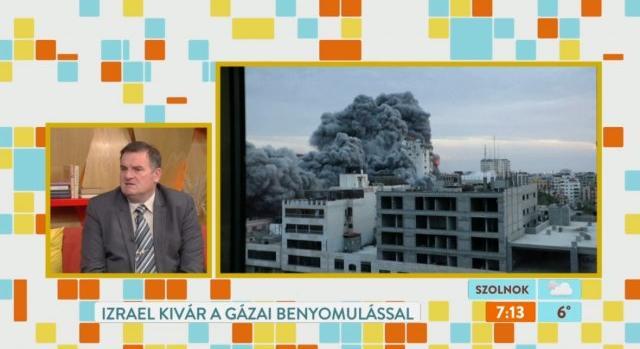 Biztonságpolitikai szakértő: Ha Izrael bevonul Gázába, kezdetét veszi a pokol, tízezrével fognak meghalni és megnyomorodni az emberek