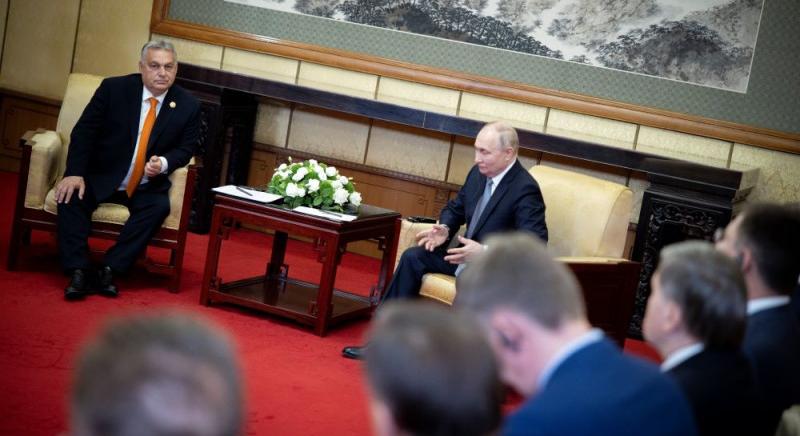 Orbán – Putyin kétoldalú megbeszélés volt Kínában