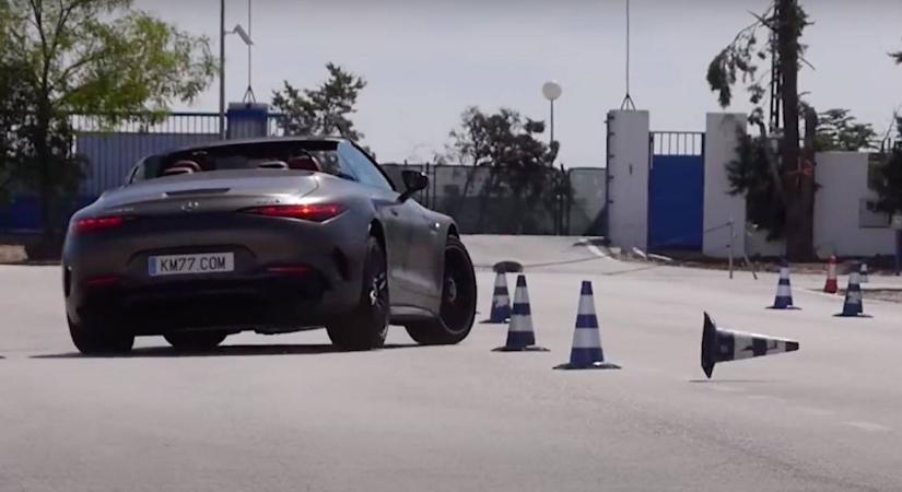 Nem brillírozott a jávorszarvasteszten a nehéz Mercedes-AMG SL 63