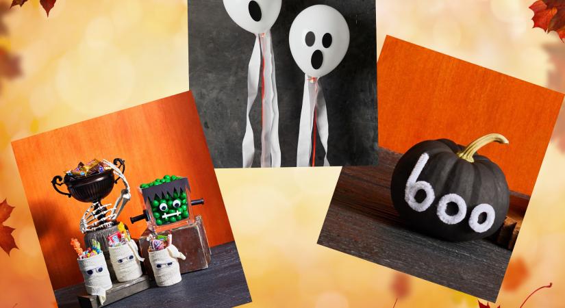 5 halloweeni dekoráció nem csak a kézművesség szerelmeseinek