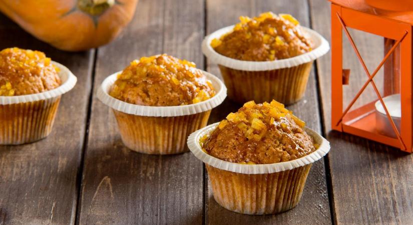Őszi ízbomba ez a sütőtökös muffin recept
