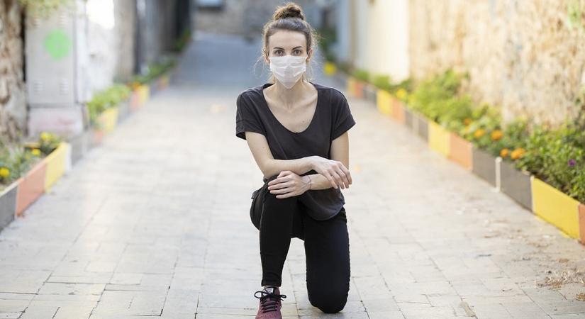 A maszk nem gyengíti a tüdő működését még testmozgás közben sem a kutatók szerint
