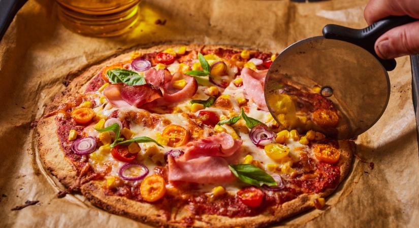 Túrós-zabos pizza