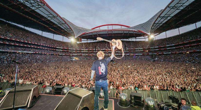 Ed Sheeran jövőre Budapesten koncertezik