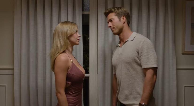 Sydney Sweeney és Glen Powell egy kaotikus álpár az Anyone But Your előzetesében