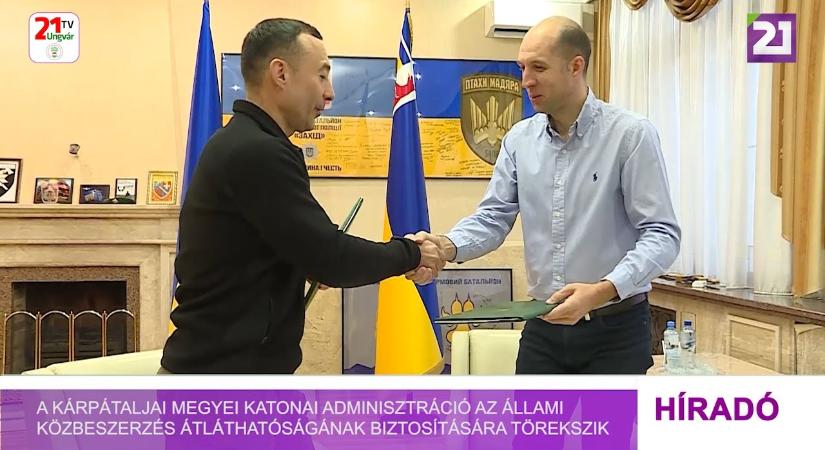 A Kárpátaljai Megyei Katonai Adminisztráció az állami közbeszerzés átláthatóságának biztosítására törekszik (videó)