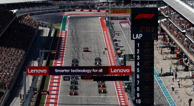Verstappen-győzelem Hamilton előtt az Amerikai Nagydíjon, a pole-ból sem jutott dobogóig a Ferrari