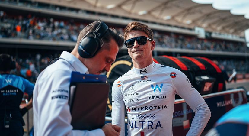 Sargeant: „Csodálatos”, hogy megszereztem az első F1-es pontomat