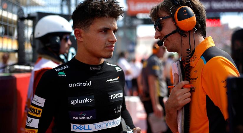 Lando Norris keményen odaszúrt az Aston Martinnak