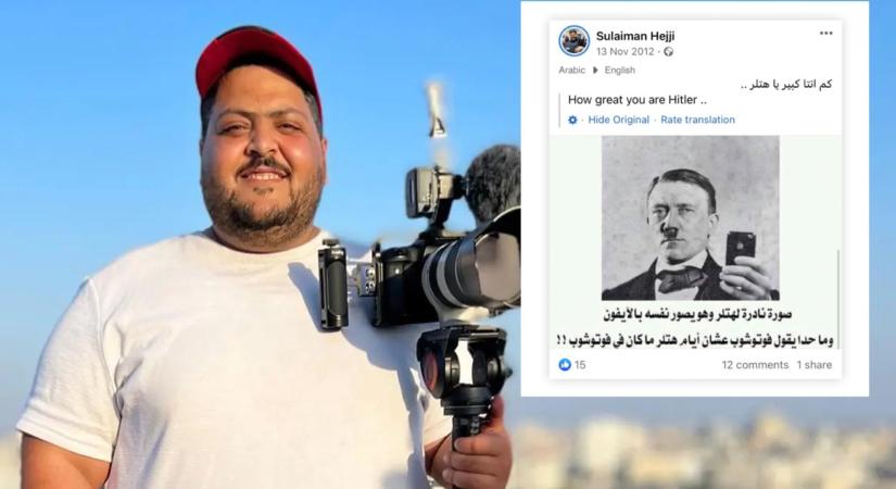A New York Times szerint nincs gond a Hitler-imádó palesztin újságírójukkal