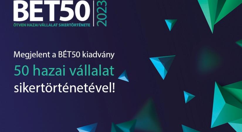 Újabb 50 vállalattal bővült a BÉT50 kiadványsorozat