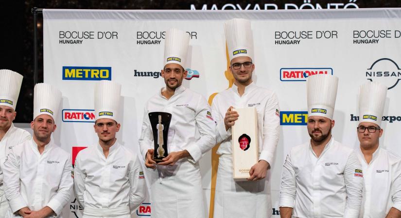 A Bocuse d’Or magyar győztese és siófoki segítője bejutott a 2024-es európai döntőbe