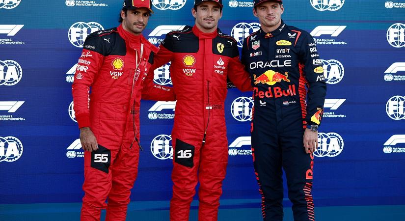 Az F1-es Mexikói Nagydíj rajtrácsa: Ferrari első sor, Ricciardo Verstappen mellett!