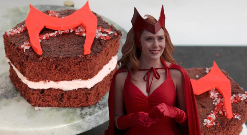 Halloweeni Marvel-recept: WandaVízió ihlette boszorkányos sütemény