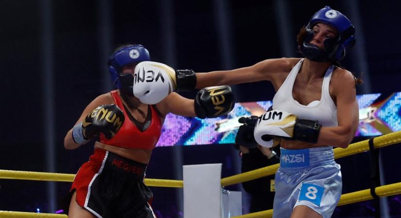Megyeri Csilla Berki Mazsi karate- és bokszmúltját hozta fele a vereség után