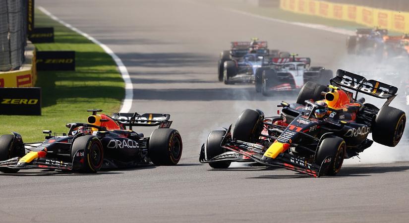 Sokkoló videó: Ferrari-szurkolókat támadtak meg Perez kiesése után!