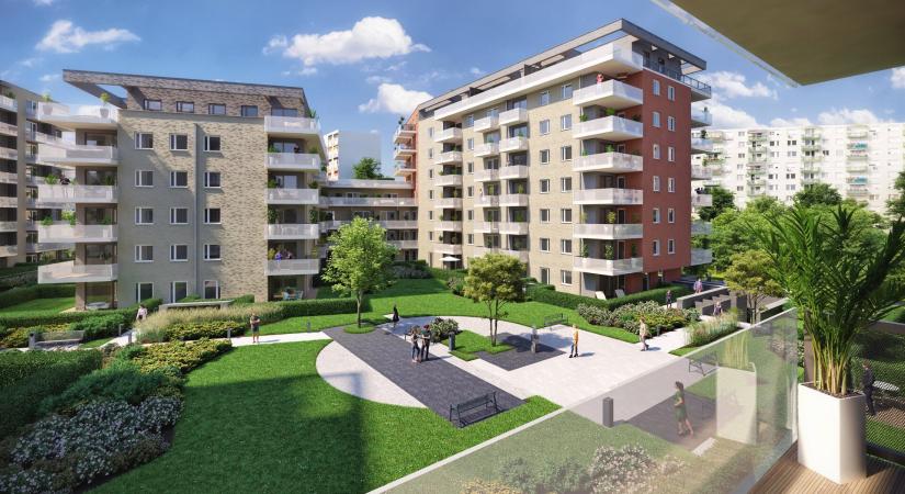Kassák Terrace: szerkezetkészek a XIII. kerület új lakóingatlanjai