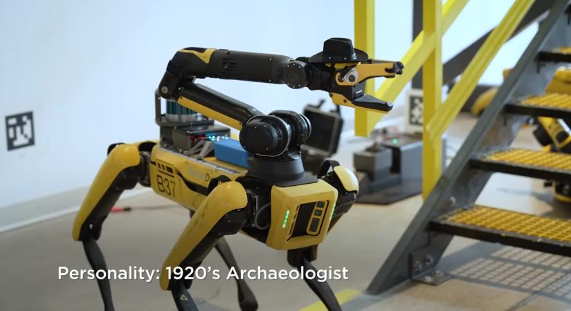 Különböző személyiségekkel ruházták fel a Boston Dynamics beszélő robotkutyáit
