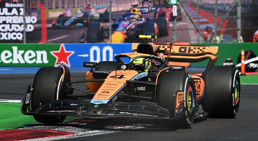 A taktikus Norris így fordította Ricciardo ellen a saját fegyverét a Mexikói Nagydíjon