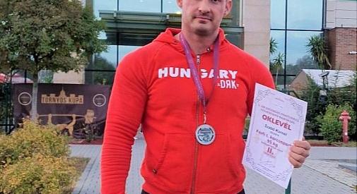 Újabb érmet szerzett a kanizsai tűzoltóság erős embere