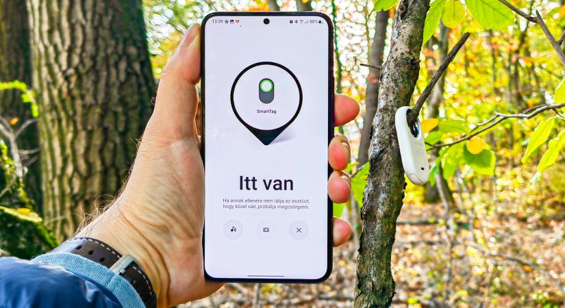 Samsung SmartTag2 teszt