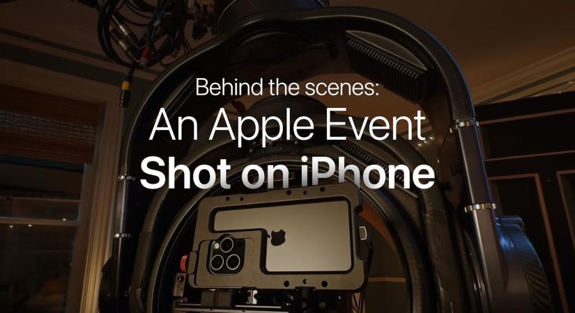 Az megvan, hogy az egész Apple Eventet iPhone-nal vették fel?