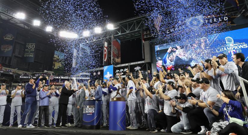 George W. Bush csapata nyerte az amerikai baseball bajnokságot