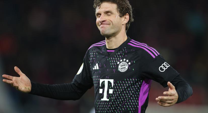 Német Kupa: Ez övön aluli ütés volt – Müller a Bayern kieséséről