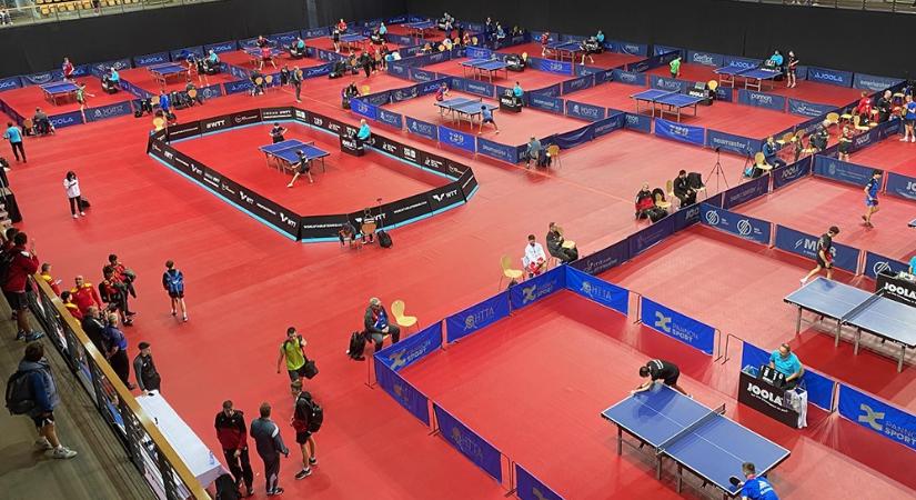 44 ország asztaliteniszezői játszanak egy héten keresztül az Arena Savariában