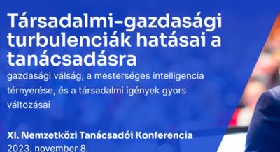 XI. Nemzetközi Tanácsadói Konferencia, 2023. november 8.