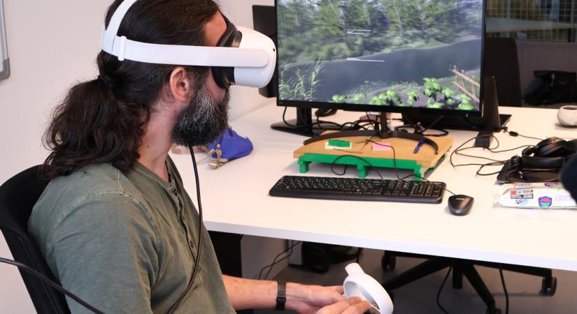 Kipróbáltuk a terápiás kertet, amihez ki sem kell mozdulni a virtuális valóságból