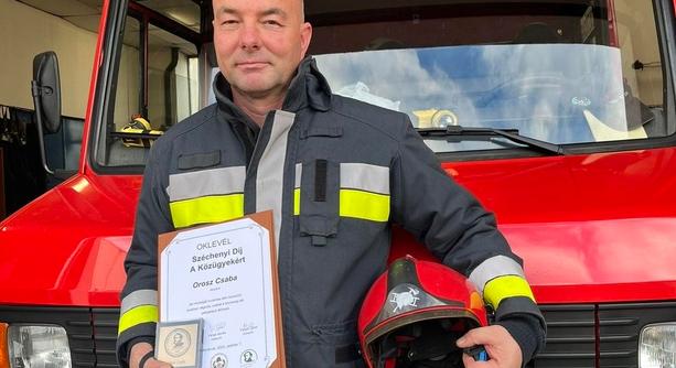 Széchenyi Közügyekért díj: Orosz Csaba a kitüntetettek között