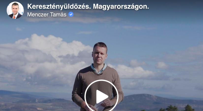 Menczer Tamás: Elfogadhatatlan a keresztégetés!