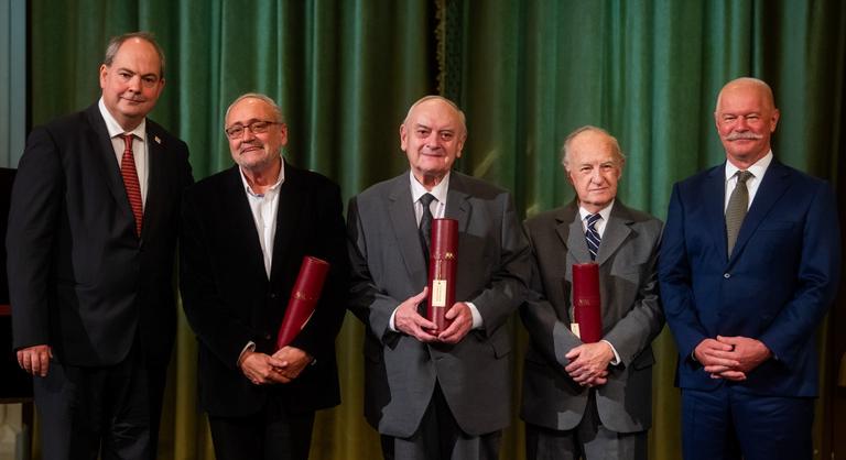 Három alkotó nyerte el idén a Nemzet Művésze díjat
