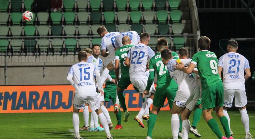 Döntetlen az MTK Budapest ellen
