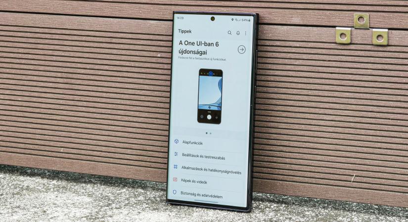 Kipróbáltuk, remek: tesztpadon a One UI 6.0