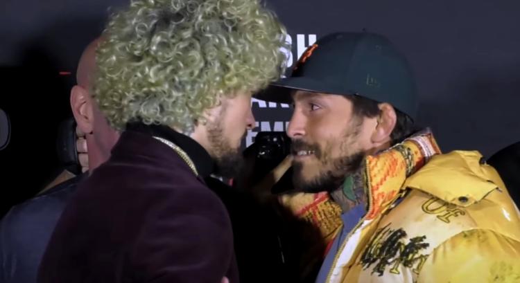 Sean O'Malley és Marlon Vera fészoffolt a UFC 299 előtt