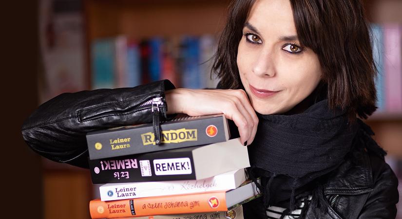 „Minden könyvemet szeretem és féltem” – Interjú Leiner Laurával