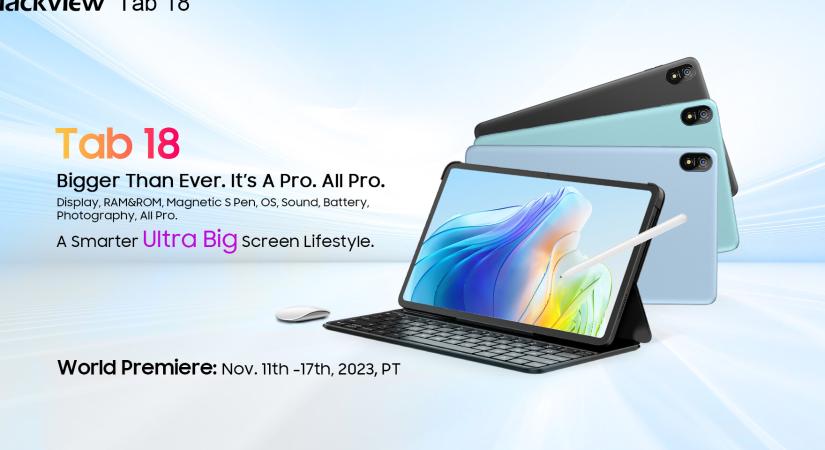 Akciófigyelő: Óriás táblagéppel rukkolt elő a Blackview