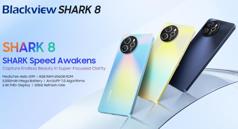 Akciófigyelő: Sokszínű ragadozó a Blackview Shark 8