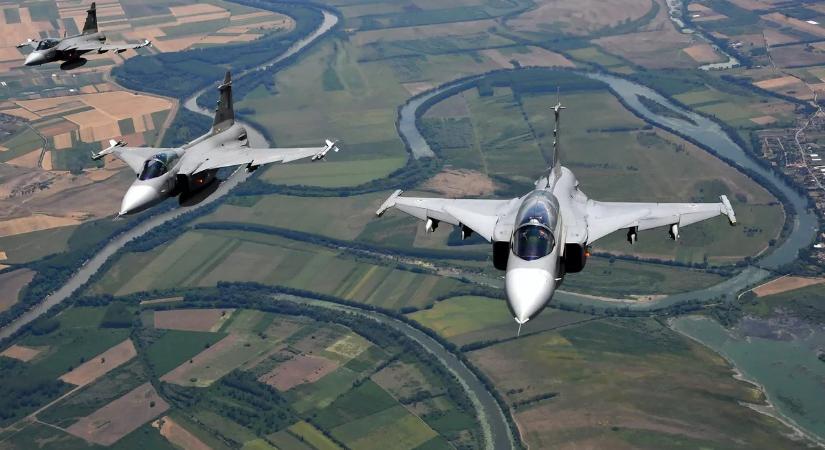 Hadgyakorlat: Zala felett is dübörögnek a Gripenek