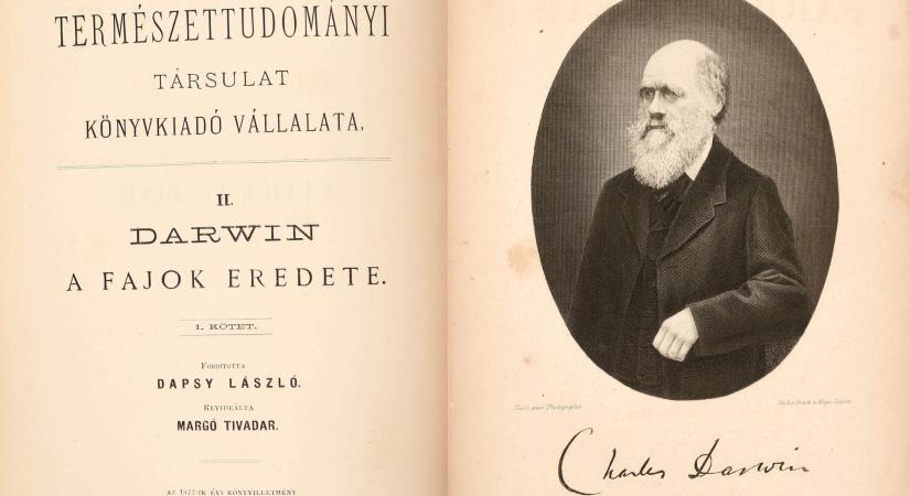 „Az előnyös válfajok fenmaradása a létérti küzdelemben”: 150 éve jelent meg Darwin Róbert Károly főművének első teljes fordítása