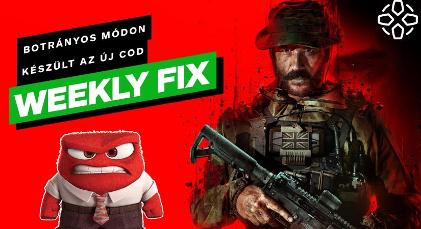 VIDEÓ: Botrányos módon készült az új Call of Duty - Weekly Fix 2023/45.
