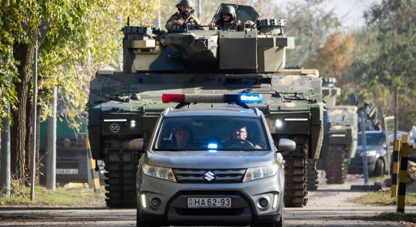 Egymás után indulnak meg a katonai konvojok Hajdúhadházra