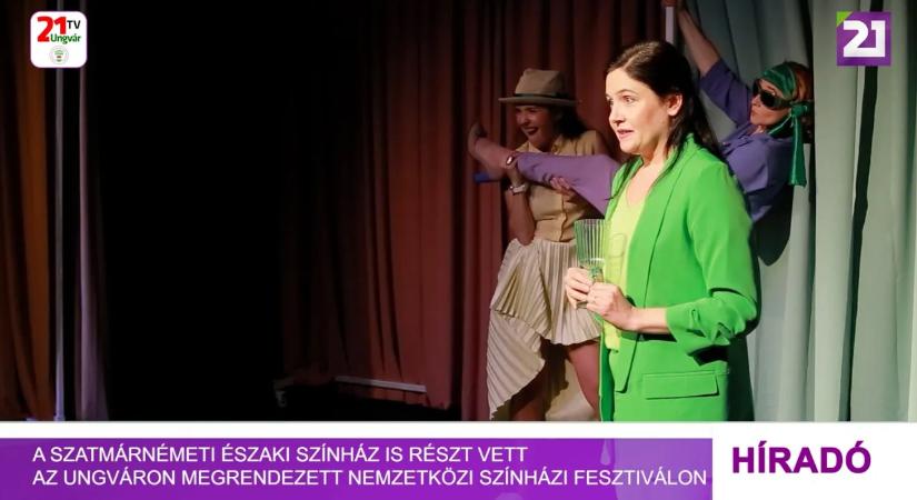 Szatmárnémeti Északi Színház is részt vett az Ungváron megrendezett Nemzetközi Színházi Fesztiválon (videó)