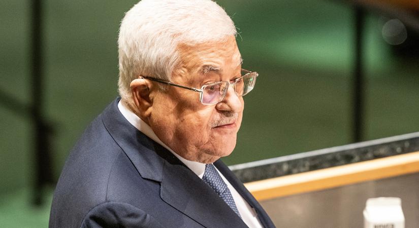 A palesztin elnök szerint népirtó háború zajlik