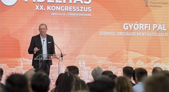 Győrfi Pál volt az idei Fidelitas-kongresszus sztárvendége