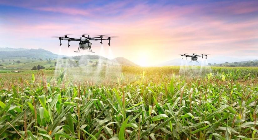 Egyre népszerűbb a drónokkal való növényvédelem