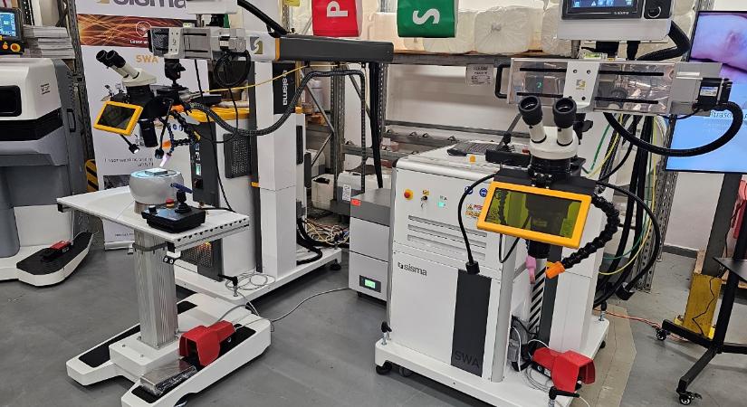 High-tech hegesztőgépet és magasságmérőt is bemutattak a HELVET / PRECITOOL házi kiállításán